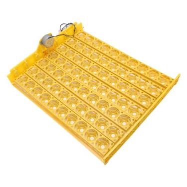 Imagem de SPYMINNPOO Virador Automático de Ovos, Bandeja Incubadora de 70 Ovos Com Motor para Incubação de Frango, Pato, Codorna, Material Plástico, Operação Silenciosa para Uso Doméstico, Design de Grande