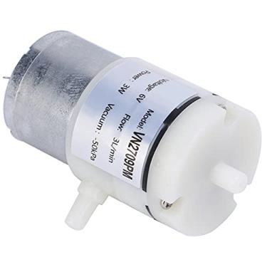Imagem de Akozon 3 Unidades DC 6V Micro Bomba de Diafragma 3L/min Bomba de Vácuo Silenciosa para Ar, Esgoto, Biogás e Galvanoplastia - Compacta e Fácil de Instalar