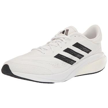 Imagem de adidas Tênis masculino Supernova 3, Branco/Núcleo preto/branco, 39
