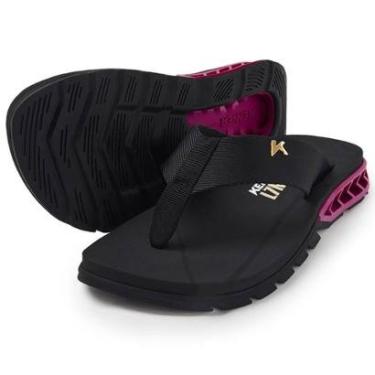 Imagem de Sandália Kenner Rakka L7 U2 - Preto e Rosa - 41-Masculino