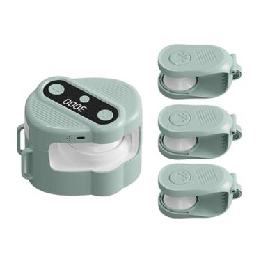 Imagem de MotiveTech Brinquedo interativo para gatos domésticos, recarregável via USB, portátil, divertido, com sons analógicos e controle remoto para exercícios e, Verde