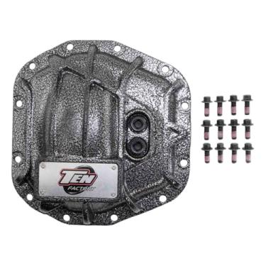 Imagem de TEN Factory TFD44-2155 Tampa diferencial Dana 44 JL/JT traseira serve para Dana AdvanTEK M220, tampa traseira diferencial LD substitui Spicer 10040651 ARB 750012 Yukon YHCC-D44JL-TRASEIRA