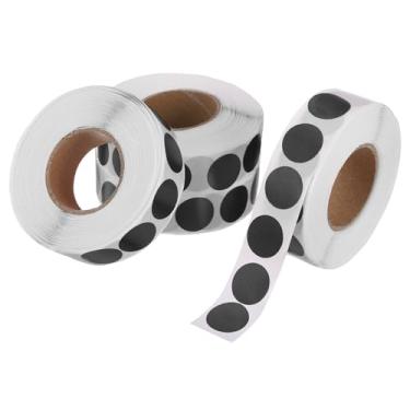 Imagem de PATIKIL 4000 peças de adesivos coloridos de 4 rolos, adesivos circulares de 1,3 cm, etiqueta de codificação de etiqueta de preço para escritório, negócios, quintal, venda, garagem, decoração de casa