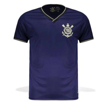 Imagem de Camisa Corinthians Roxa Casual Torcedor Masculina Oficial