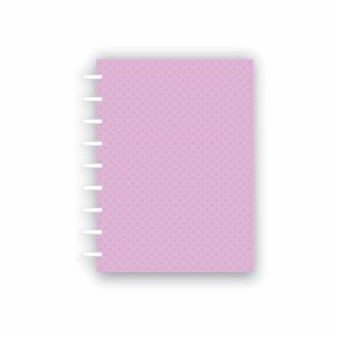 Imagem de Starschool – Caderno Inteligente Colegial Disco 80 Folhas Lilas | Capa em PP com Verniz, Bolsa Interna e Miolo Pautado | Organização Moderna para Escola, Faculdade e Escritório