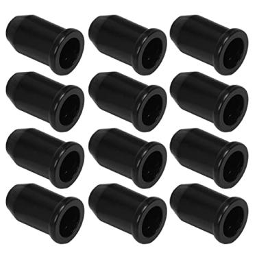 Imagem de aqxreight 12 Peças Virolas de Guitarra Tampa de Corda Fivela de Montagem Através de Buchas do Corpo Peças de Instrumentos Musicais Ouro PERFEITO Fácil Instalação Elétrica Material Conveniente Feito