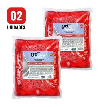 Imagem de Kit de Refil para Sabonete Espuma 600ml Romã e Maçã - Ideal para Dispe