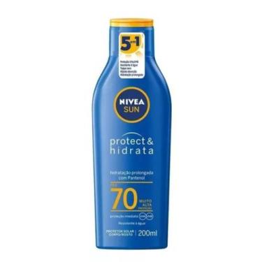 Imagem de Protetor Solar Nivea Sun Protect & Hidrata FPS 70 200ml, 200ml