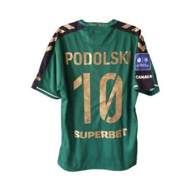 Imagem de Camisa De Futebol Masculina Gornik Zabrze Estampada Em 3D, Secagem Ráp