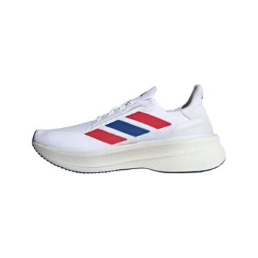 Imagem de adidas Tênis de corrida masculino Ultraboost Ultra Boost 5X - Branco, Multi, 12.5 Wide