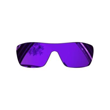 Imagem de SmartVLT Lentes de reposição masculinas roxas Plasma para óculos de sol Oakley Turbine Rotor OO9307