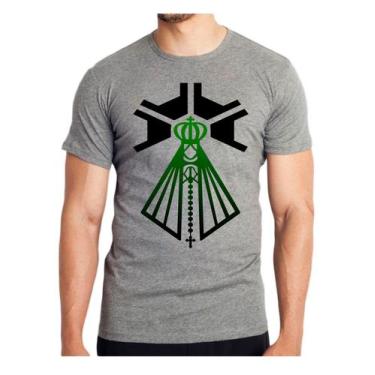 Imagem de Camiseta camisa masculina agro roça Santa Nossa Senhora Aparecida - Do
