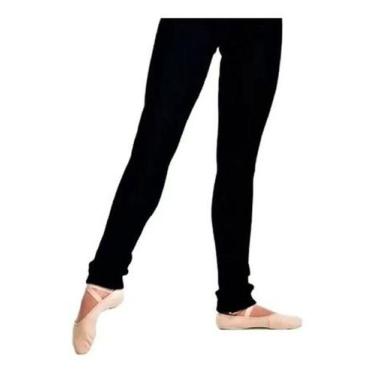 Imagem de Meia Calça Lã Fusô Legging Adulto Térmica Sem Pé Frio - Dani Lingerie 
