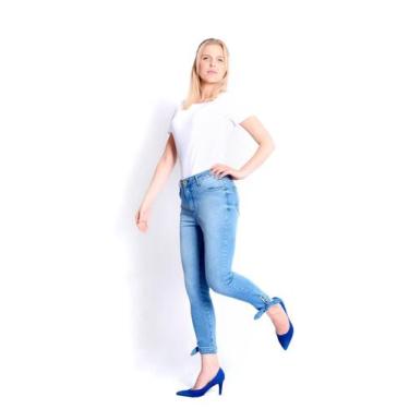 Imagem de Calça Jeans Feminina SKINNY com Laço - TOUCHDOWN Sport Jeans, 38