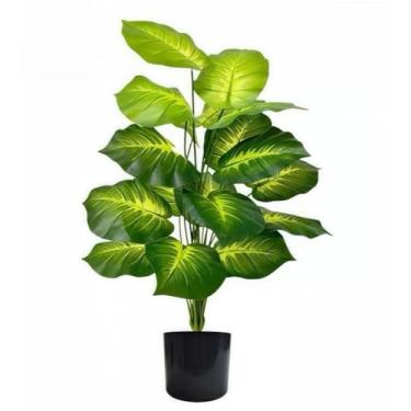 Imagem de Grande árvore decorativa artificial de 100 cm e 18 folhas