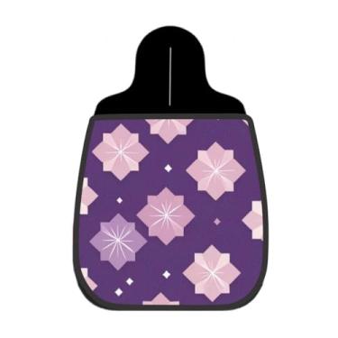 Imagem de Lixeira De Carro Organizador Lixinhocar Geométrica Lilás