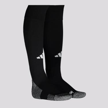 Imagem de Meião Adidas Adisock 24 Preto e Branco-Unissex