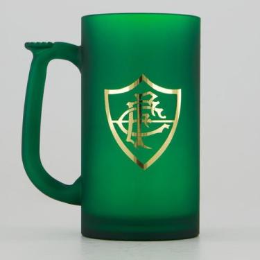 Imagem de Caneca Fluminense Chopp Acrílico Verde - Licenciados, Único