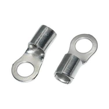 Imagem de 100 Peças Conector De Terminal De Anel De Latão RNB 12V 2.5mm 4mm 6mm 