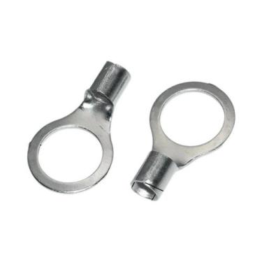 Imagem de 100 Peças Conector De Terminal De Anel De Latão RNB 12V 2.5mm 4mm 6mm 