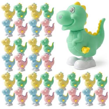 Imagem de Kit 36 Dinossauros Fofos Interativos Sortidos Brinquedo Com Movimento 