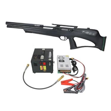 Imagem de Carabina Pressão Pcp Artemis T-rex Bullpup 5,5 Vr Compressor