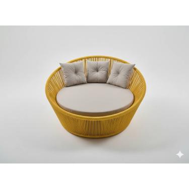 Imagem de Chaise Londres em Corda Náutica e Alumínio – O Máximo em Conforto e Sofisticação