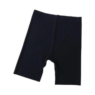 Imagem de Shorts Esportivos Femininos de Seda Gel - Cintura Alta, Sem Costura e 