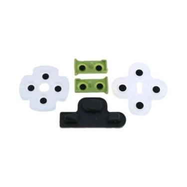 Imagem de Almofadas De Borracha Condutiva Para Controle PS5 PS4 pro Slim PS3 PS2