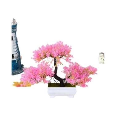 Imagem de Planta Artificial De Bonsai Para Decoração De Casa, Quarto, Mesa De Ja