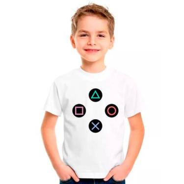 Imagem de Camiseta PLAYSTATION Games Jogos Moda Infantil Roupa Criança 02 - DESI