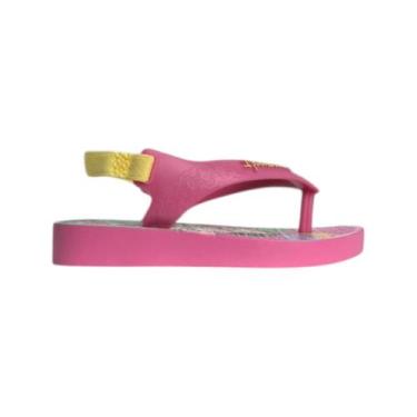 Imagem de Chinelo Infantil Ipanema Turma Da Mônica Com Elástico, Rosa, Verde, Ro
