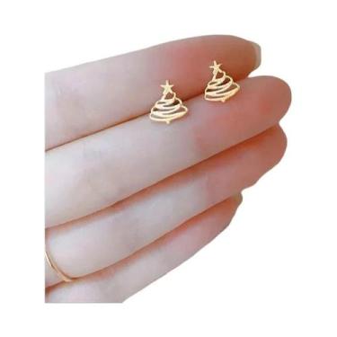 Imagem de Brincos De Coração Gold Wing Para Mulheres E Adolescentes, Joias De Pr