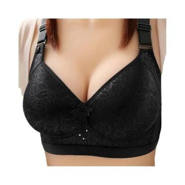 Imagem de Sutiã Feminino Confortável E Respirável, Tamanho Grande, Ajustável, Se