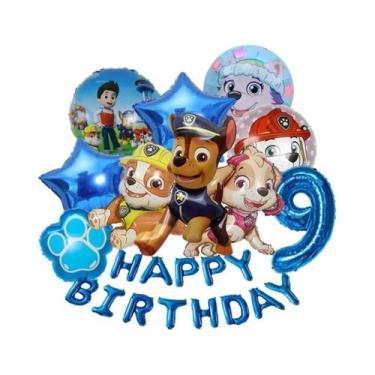 Imagem de Conjunto De Balões PAW Patrol Para Crianças, Decoração De Aniversário 