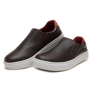 Imagem de Sapatenis Tenis Casual Iate sem Cadarço Confortável-Masculino