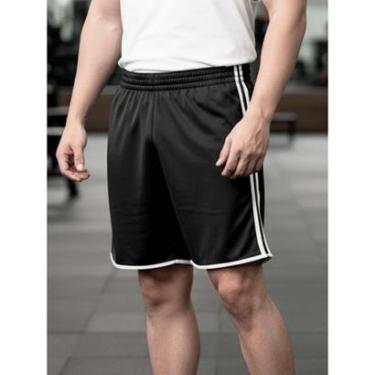 Imagem de Bermuda Premium Futebol Listra Lateral Esportiva Casual Fit-Masculino