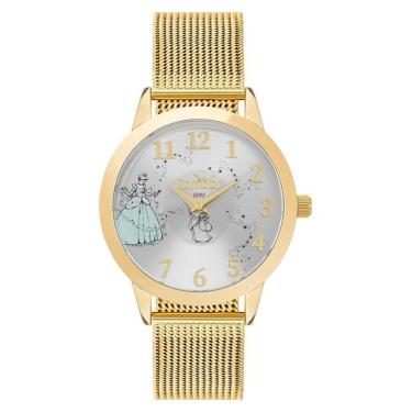 Imagem de Relógio Condor Feminino Cinderela Dourado - CO2034AQ/4K-Feminino