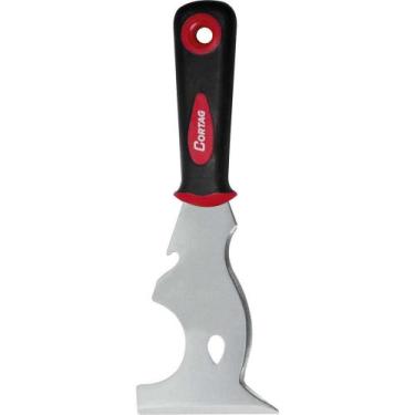 Imagem de Espátula de aço Inox, 75 mm, com Cabo Emborrachado, Multiuso, 61551 Co