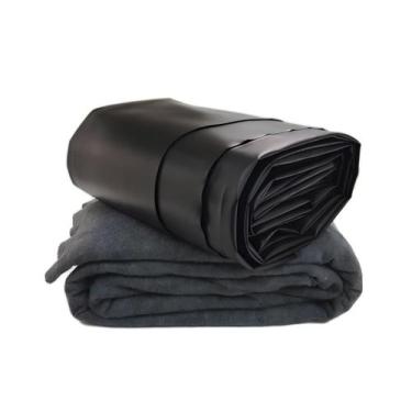 Imagem de Kit lona geomembrana pead 0,5 mm 5x4 + geotextil bidim 20 m² - GBS GEO