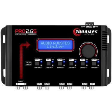 Imagem de Processador de Áudio Digital Taramps Pro 2.6S 6 Vias 24 dB/8ª