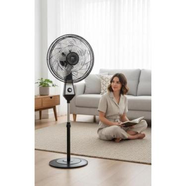 Imagem de Ventilador Coluna 50cm 180W 8 Pás Potente Silencioso - Congratulations