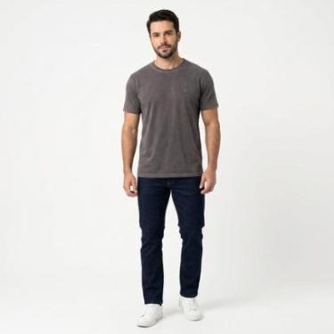 Imagem de Camisa Masculina Estonada Premium 100% Algodão Básica 01.100.1020-Masculino