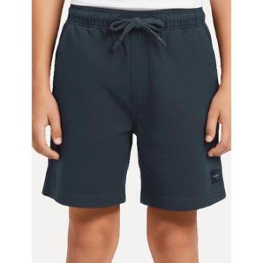 Imagem de Bermuda Calvin Klein Infantil Color Curta Paper Azul Marinho-Masculino