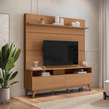 Imagem de Estante Home para TV até 70 Polegadas Kappesberg Canela 180cm