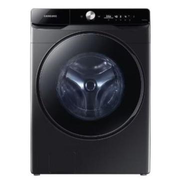 Imagem de Lava e seca samsung smart 18kg em aço inox black 127v wd18t6500gv/az, 