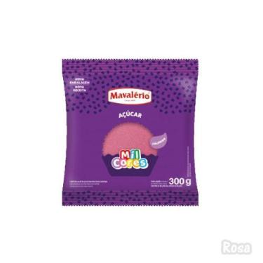 Imagem de Açúcar Colorido Rosa 300G Mavalerio - Mavalério
