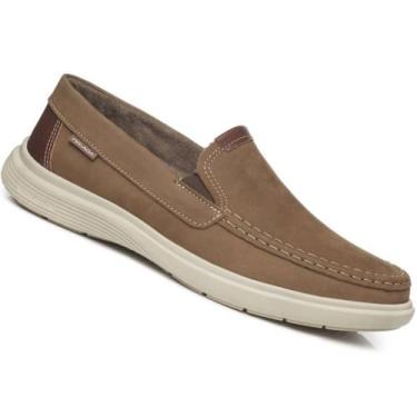 Imagem de Mocassim Pegada 142201 Masculino, Marrom, 39