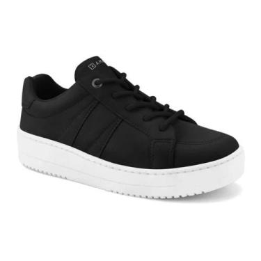 Imagem de Tenis feminino ramarim 23-91222 tenis feminino casual, 37, Preto branc