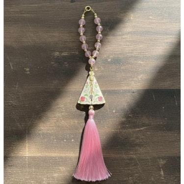 Imagem de Dezena Terço Dourado Nossa Senhora de Nazaré Católico 27,5 cm - PRA VC